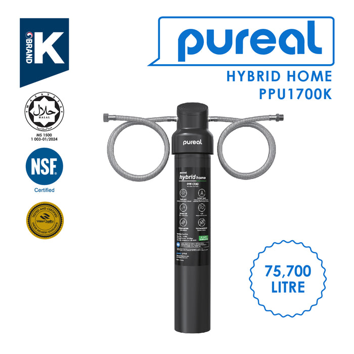 Halal water filter for restaurant Sabah | PPU-1700K verified NSF performance