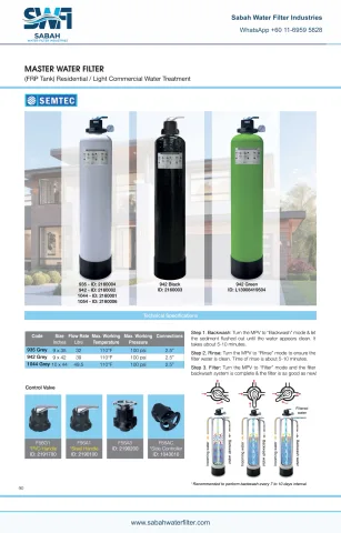 SEMTEC FRP Filter Tanks
