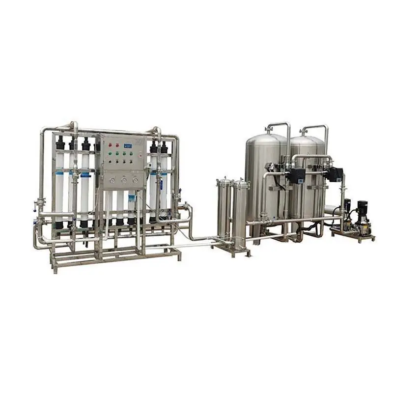 Industrial ultrafiltration system for high purity water treatment