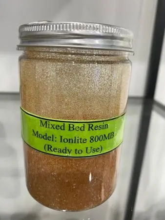 Ready To Use Semiconductor Grade Ultra Pure Mixed Bed Resin (Ionlite 800MB) ion exchange resin for water treatment | SWFI
