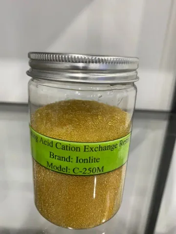 Premium Grade Strong Acid Cation Exchange Resin (Ionlite C250M) water treatment product Malaysia | SWFI