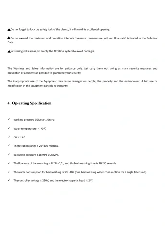 ARKA automatic filtration manual PDF page 8; system-level reference