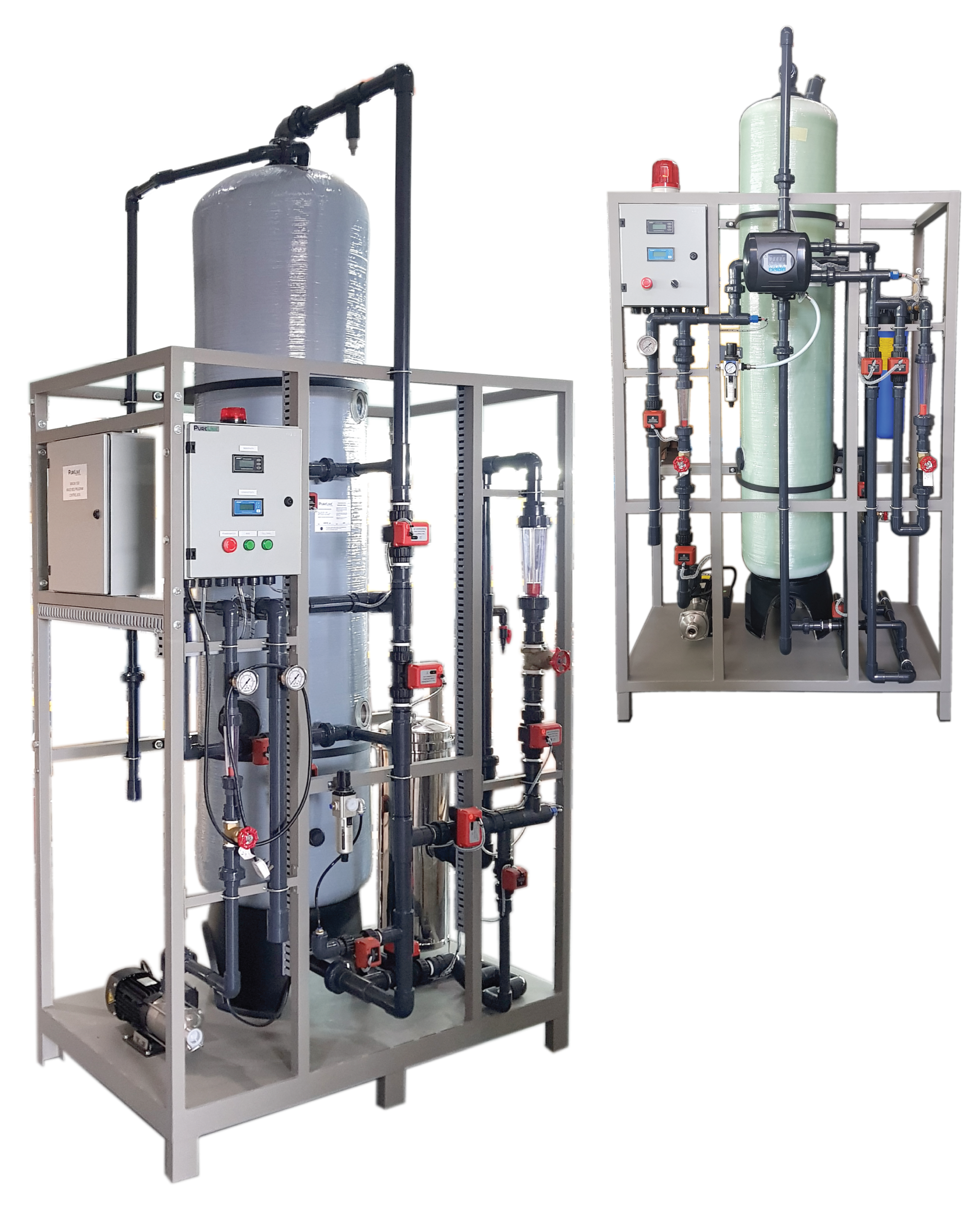 Mixed bed de-ionized water system installed in Sabah Malaysia by SWFI – ultra-pure DI water for industrial use