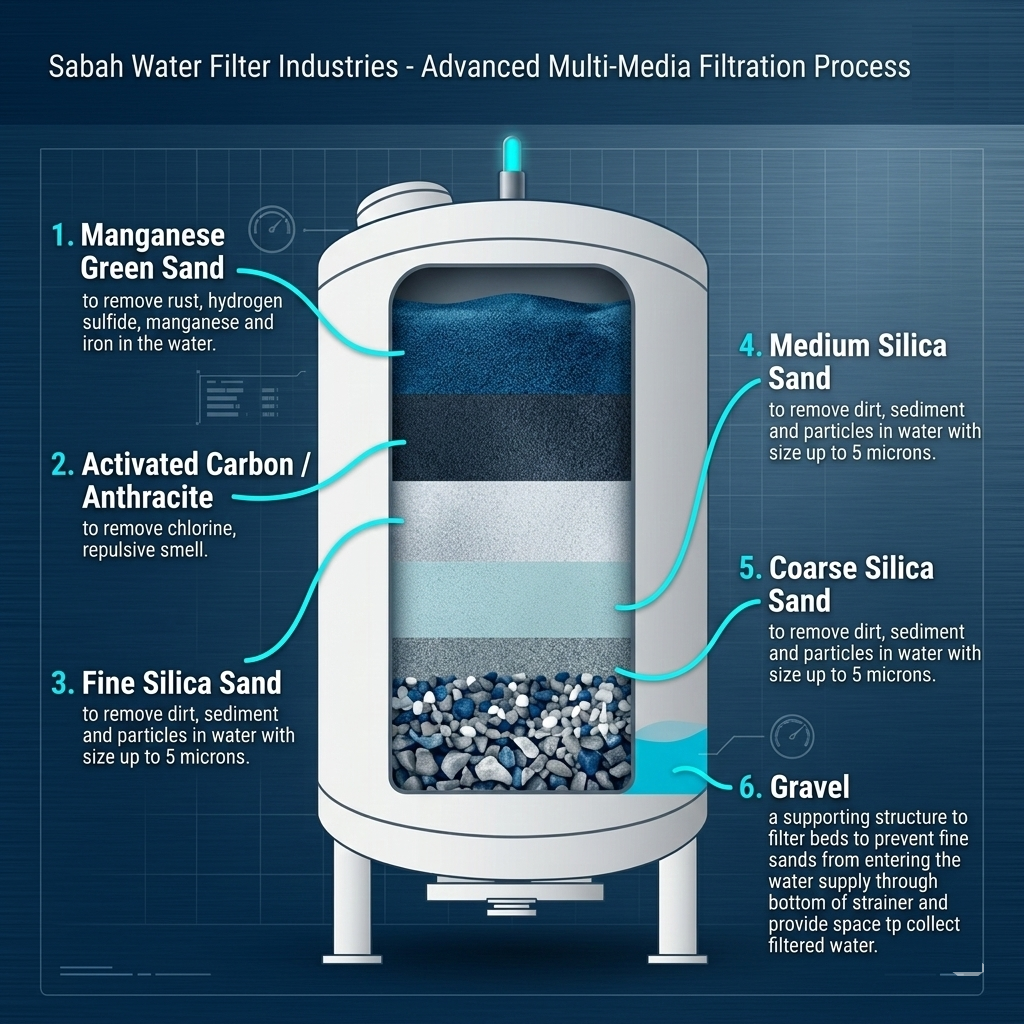 swfi media filter structure